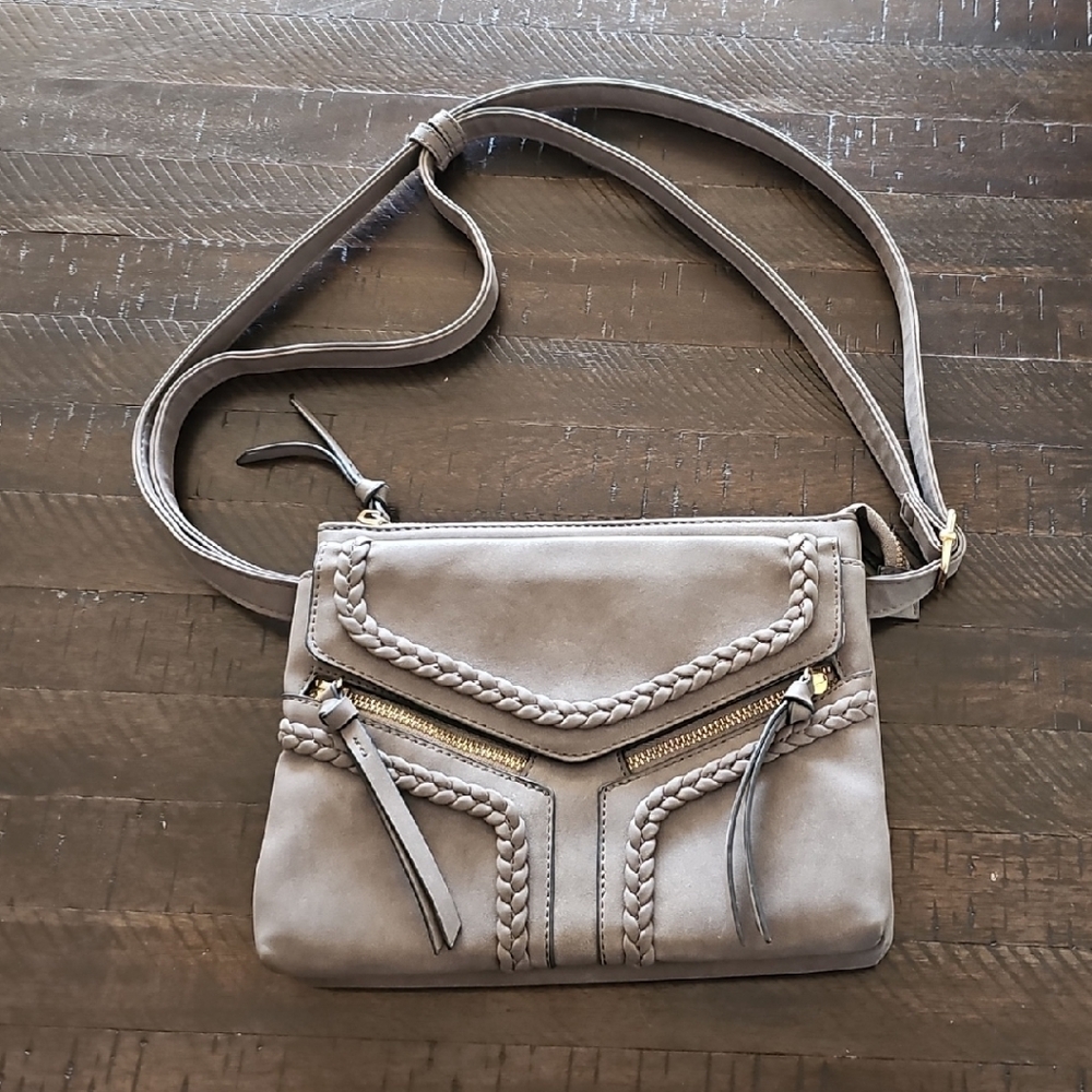 Gray Crossbody